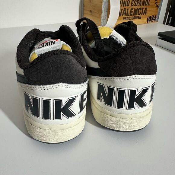 Nike Terminator Low Dunks PRM Black White Croc Sneakers Men's Size 8.5 Panda - Picture 5 of 9